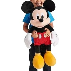 Disney Mickey Mouse plush stuffed large toy 24"